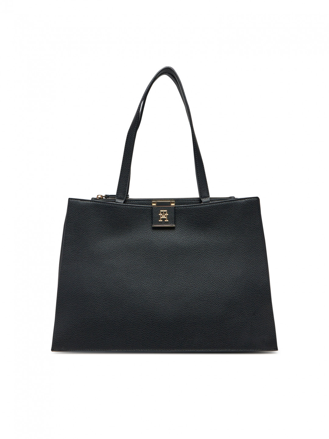 Tommy Hilfiger Kabelka Th Her Tote AW0AW17191 Černá